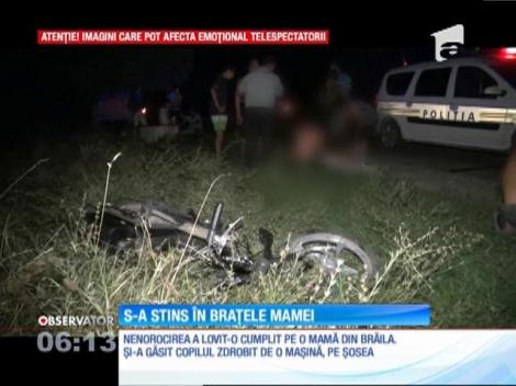 Un adolescent s-a stins în braţele mamei, în urma unui accident cu mopedul