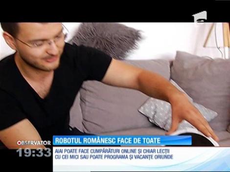 Cel mai performant robot asistent din lume, inventat de români