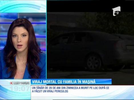 Un tânăr din Zimnicea a murit într-un grav accident rutier, chiar sub ochii părinţilor