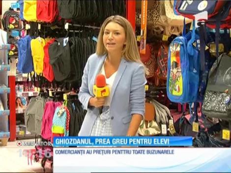 Ghiozdanul, prea greu pentru elevi. Noul an şcolar vine cu noi reguli