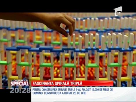 SPECIAL! Fascinantă spirală triplă