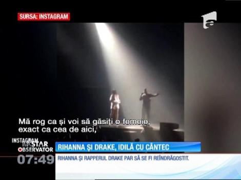 Rihanna şi Drake, idilă cu cântec