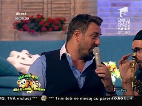 Horia Brenciu & HB Orchestra s-au auzit până la cer și inapoi: Juratul X Factor a făcut super show la ”Neatza”