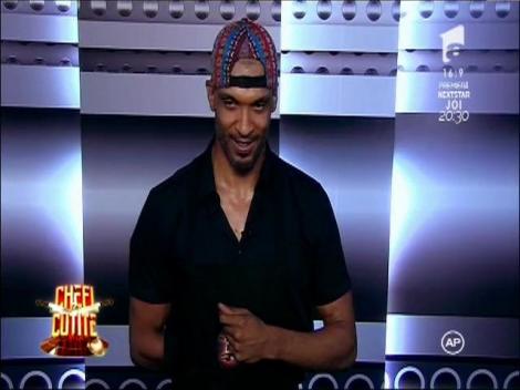 Cântărețul Mike Diamondz, eliminat din prima etapă ”Chefi la cuțite”