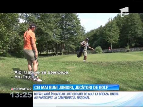 Sportul nobil, golful, are tot mai mulţi adepţi printre români