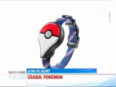 A apărut ceasul Pokemon Go. Ceasul  îi avertizează pe jucători atunci când trec pe lângă un pokemo