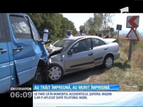 Un cuplu din Botoşani a sfârşit tragic sub roţile unei dube de marfă
