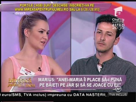 Alin de la "Mireasă pentru fiul meu": "Ana-Maria a greşit emisiunea, locul ei este la Insula Iubirii"