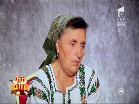 Huțuleac Paraschiva, plină de energie în fața chefilor: ”Mi-ați mâncat măslinuțele!”