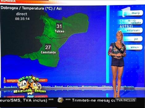 Valorile termice rămân peste normalul perioadei, dar se întorc ploile