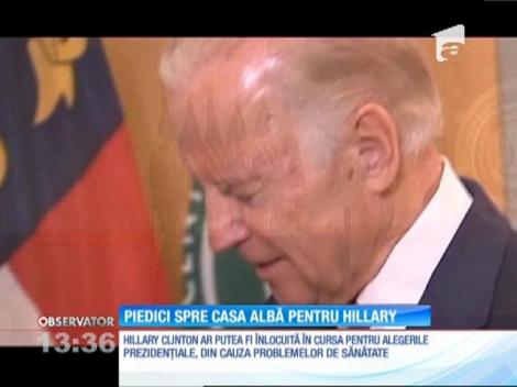 Hillary Clinton ar putea fi înlocuită în cursa pentru alegerile prezidenţiale din SUA