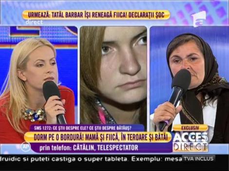 Mama Andreei, copila fără casă, are mari probleme de sănătate