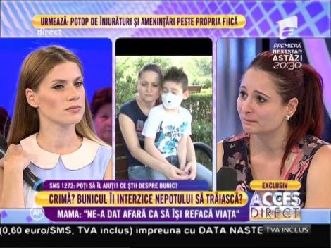 Mama lui Teodor: "Mă îmbrac cu ce îmi dau prietenele mele"