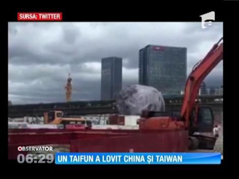 Taifunul Meranti a făcut ravagii în China şi în Taiwan