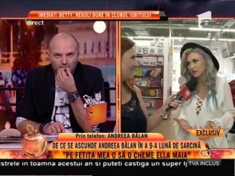Andreea Bălan: ”M-am îngrășat nouă kilograme. Abia aștept să scap”