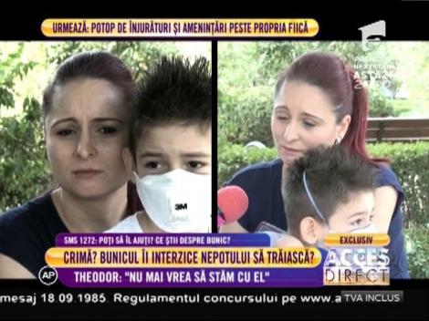 Un copil de 7 ani, bolnav de leucemie, condamnat la o viaţă în stradă chiar de bunicul lui