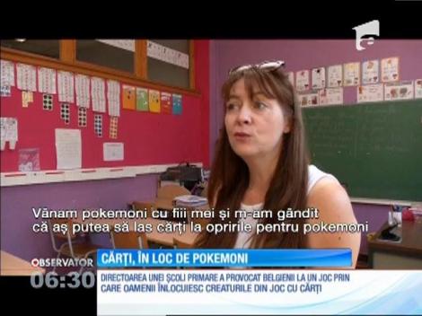 În Belgia, oamenii vânează cărţi, în loc de pokemoni