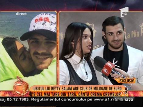 Iubitul lui Betty Salam are club de milioane de euro