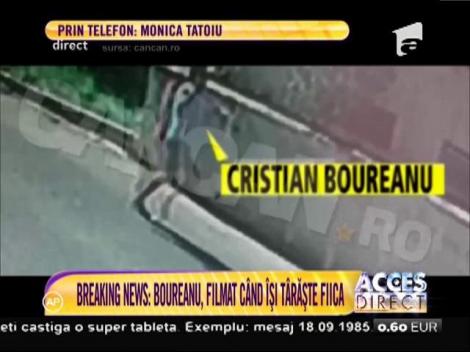 Imagini şocante! Ioana Boureanu, târâtă de tatăl ei