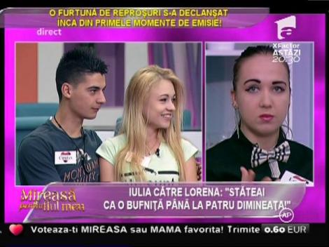 Scandal în casa "Mireasă pentru fiul meu"! Lorena a izbucnit: "Trăiesc cu nişte caractere infecte". Mama concurentei: "Eu nu am bani să-ți plătesc contractul"
