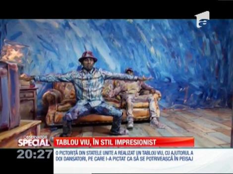 Special! Tablou viu, în stil impresionist