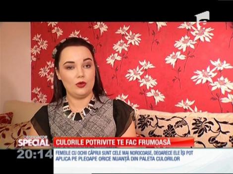 Special! Culorile potrivite te fac frumoasă