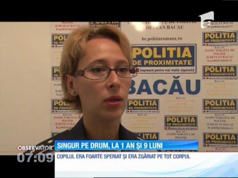 Un copil din Bacău a fost căutat ore în şir de zeci de localnici, politişti şi pompieri