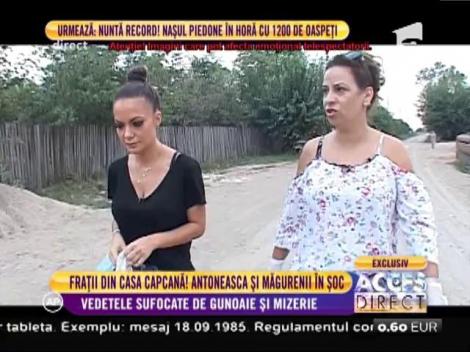 Andreea Antonescu, Vera şi Constantin Măgureanu sufocaţi de gunoaie şi mizerie