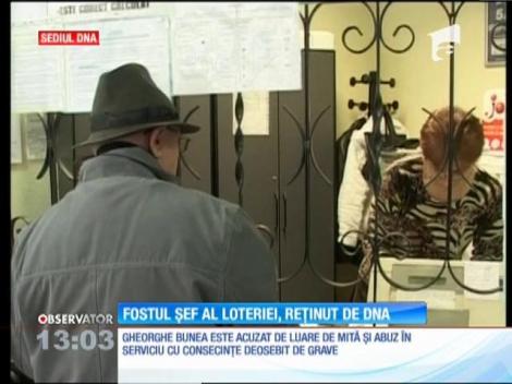 Fostul director al Loteriei Române, reţinut de DNA pentru luare de mită şi abuz în serviciu