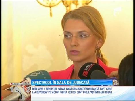 Spectacol în sala de judecată! Deşi iniţial Şova a zis că dă declaraţii, ulterior s-a răzgândit