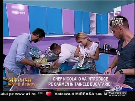 Panică în casa „Mireasă pentru fiul meu”. Una dintre concurente s-a tăiat în bucătărie