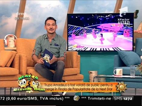 Artiste în ”miniatură” și show plin de culoare! Trupa Amadeus merge în Finala de Popularitate la ”Next Star”!