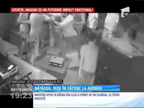 Bătăușii din clubul de manele din Timişoara au fost încătuşaţi de poliţişti