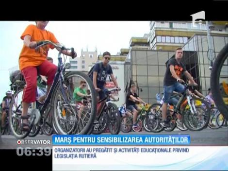 Marş pentru sensibilizarea autorităţilor, în Târgu-Mureş