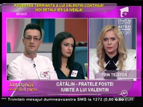 Valentin, dialog violent cu fratele fostei iubite: ”Una este să încerci să dai cuiva o palmă și alta este să încerci să împuști pe cineva!”