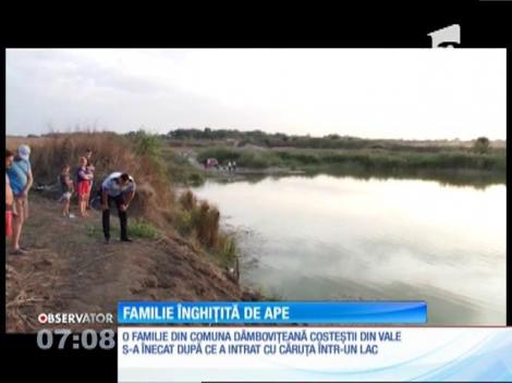 Doi părinţi şi-au dus la moarte fetiţa de 5 ani. Căruţa în care se aflau a ajuns într-un lac adânc de 20 de metri. Copila a fost găsită fără puls
