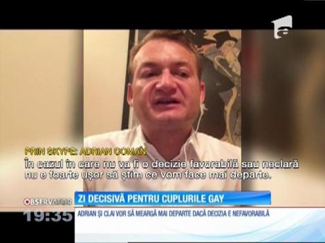 Zi decisivă pentru cuplurile gay