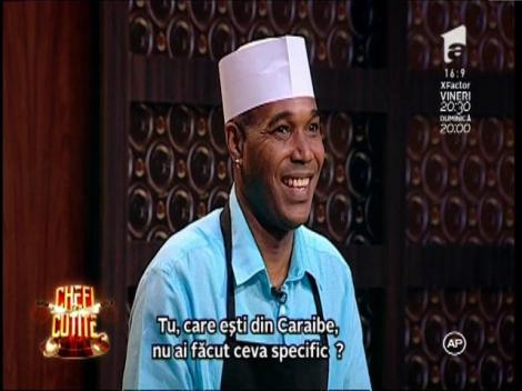 Alexander vine din Caraibe să arate ce poate la Chefi la cuţite!