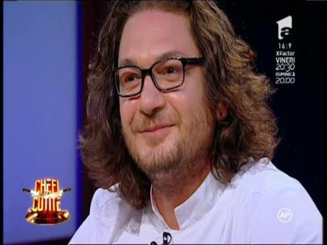 Chef Scărlătescu a inspirat-o şi spera să fie în echipa lui, dar nu a avut noroc!