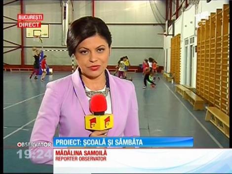 Elevii ar putea merge şi în weekend la şcoală