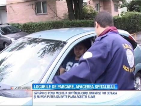 Locurile de parcare, afacerea spitalului judeţean din Târgu Jiu