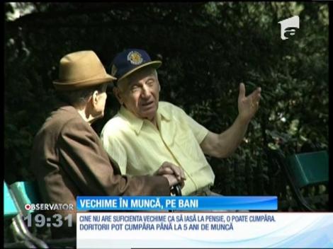 Veste bună! Cine a ajuns la vârsta pensionării, dar nu are suficientă vechime, o poate cumpăra cu bani