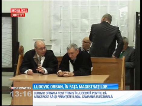 Ludovic Orban, în fața magistraților