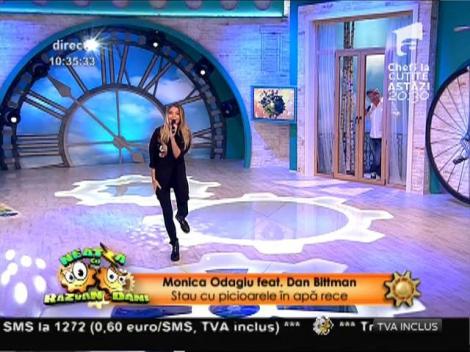 LIVE! Monica Odagiu feat. Dan Bittman - "Stau cu picioarele în apă rece"