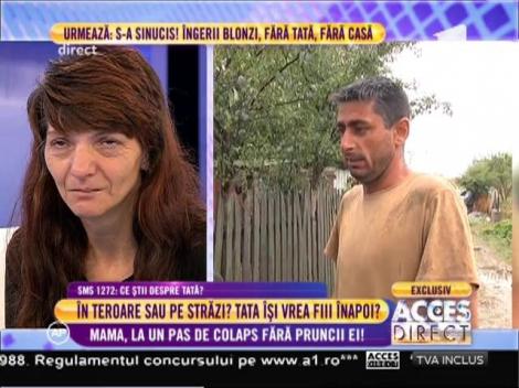 Tatăl celor patru copii care au ajuns pe străzi: ”Beau până pic jos”