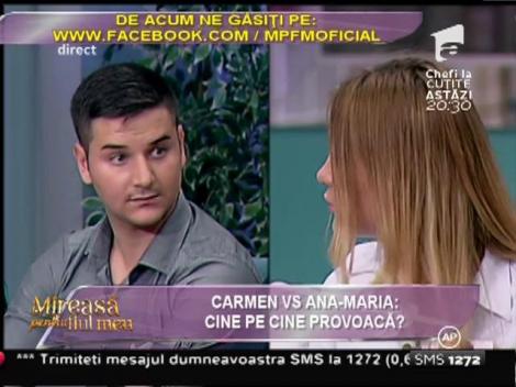 Petru: ”Ana-Maria dă dovadă de un caracter murdar!”