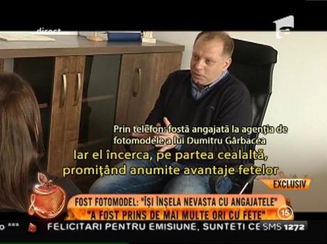 Un fost model face acuzaţii grave la adresa lui Dumitru Gârbacea: "Îşi înşela nevasta cu angajatele"