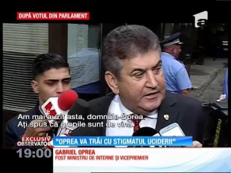 Se anunță proteste în stradă, după votul care l-a scăpat pe Gabriel Oprea de urmărirea DNA