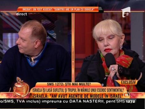 Israela: "Dumitru m-a cucerit cu primul mesaj"