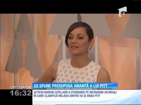 Presupusa amantă a lui Brad Pitt, primele declarații